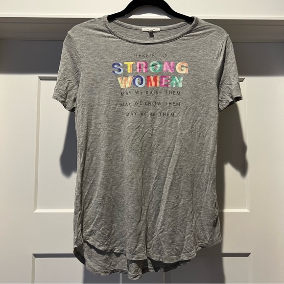 🦋2/$15🦋 Maurices Strong Women T-Shirt - Picture 2 of 5